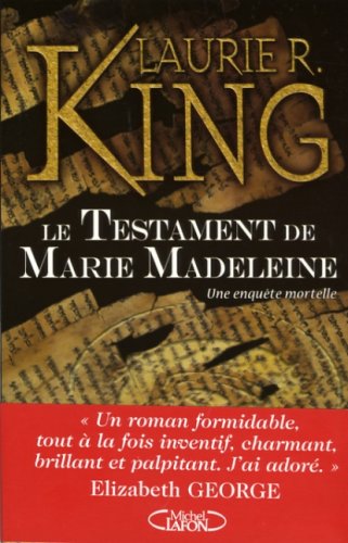 Couverture Le Testament de Marie-Madeleine Michel Lafon