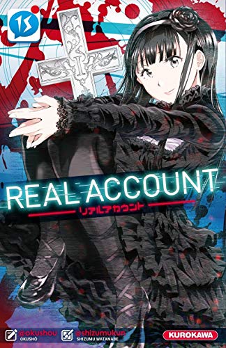 Couverture Real Account tome 15 Kurokawa