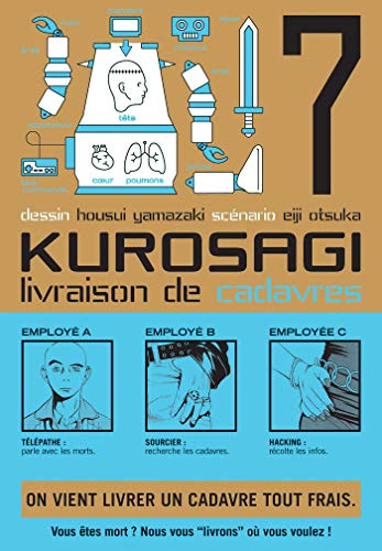 Couverture Kurosagi - Livraison de cadavres tome 7 Editions Pika