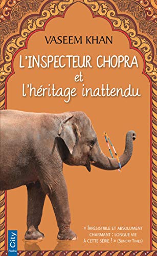 Couverture L'inspecteur Chopra et l'hritage inattendu City Editions