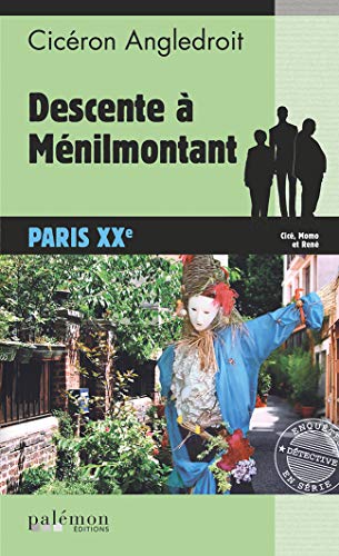 Couverture Descente  Mnilmontant Editions du Palmon
