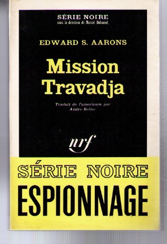 Couverture Mission Travadja Gallimard