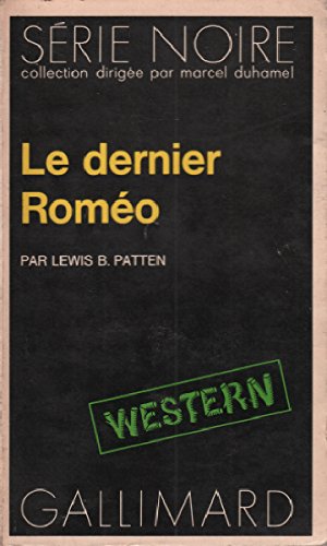 Couverture Le Dernier Romo Gallimard