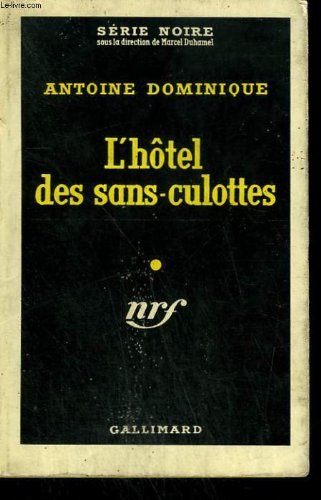 Couverture L'Htel des Sans-Culottes Gallimard