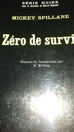 Couverture Zro de survie Gallimard