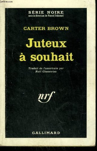 Couverture Juteux  souhait Gallimard