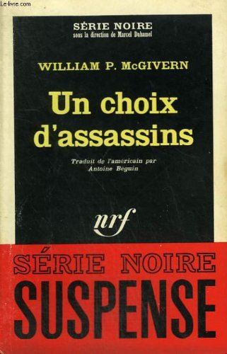 Couverture Un choix dassassins Gallimard