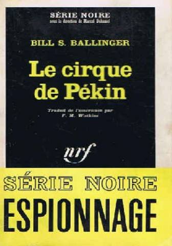 Couverture Le Cirque de Pkin Gallimard