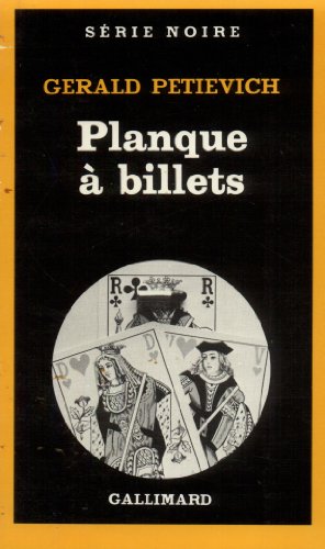 Couverture Planque  billets Gallimard