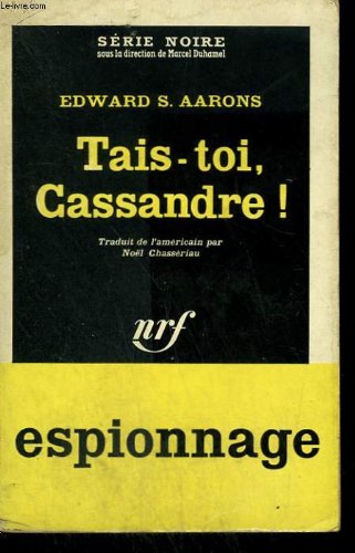 Couverture Tais-toi, Cassandre ! Gallimard