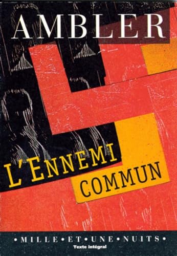 Couverture L'Ennemi commun