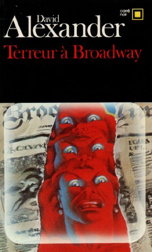 Couverture Terreur  Broadway Gallimard