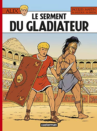 Couverture Le Serment du gladiateur  Casterman