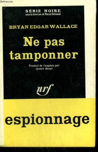 Couverture Ne pas tamponner Gallimard