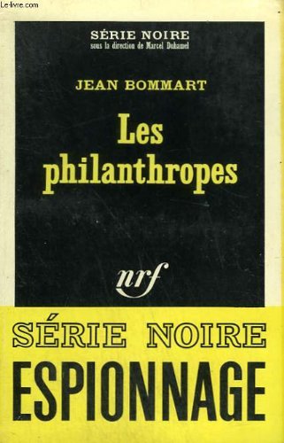 Couverture Les Philanthropes Gallimard