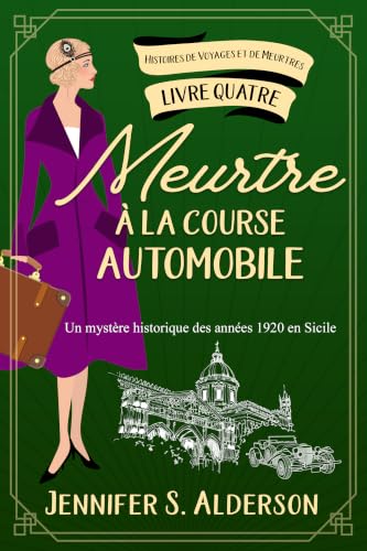 Couverture Meurtre � la course automobile