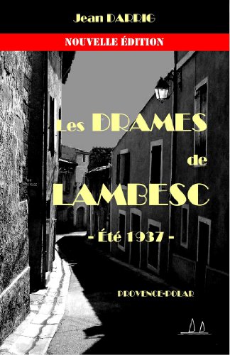 Couverture Les Drames de Lambesc Provence-Polar