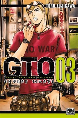 Couverture GTO Shonan 14 Days tome 3 Pika