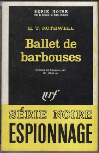 Couverture Ballet de barbouses Gallimard
