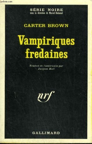 Couverture Vampiriques Fredaines Gallimard