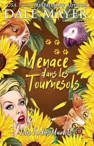 Couverture Menace dans les tournesols