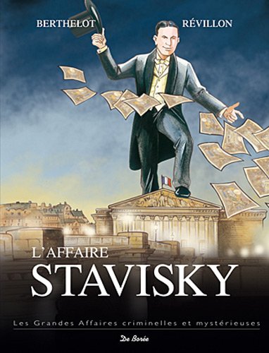 Couverture L'Affaire Stavisky Editions De Bore