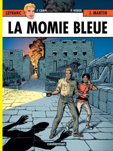 Couverture La Momie bleue