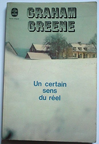 Couverture Un certain sens du rel Livre de Poche