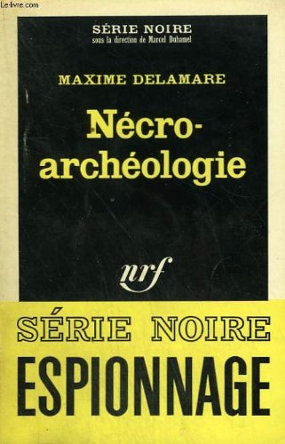 Couverture Ncro-archologie Gallimard