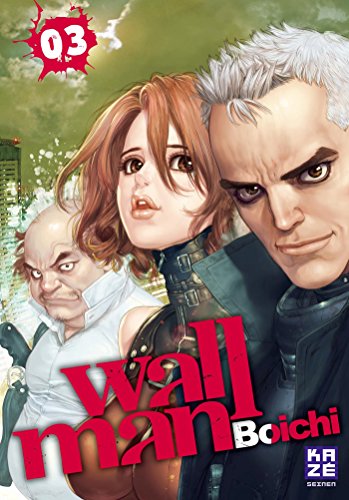 Couverture Wallman tome 3 Kaz Manga