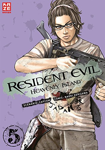 Couverture Resident Evil - Heavenly Island tome 5 Kaz Manga