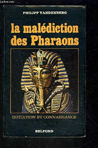 Couverture La Maldiction des pharaons Belfond