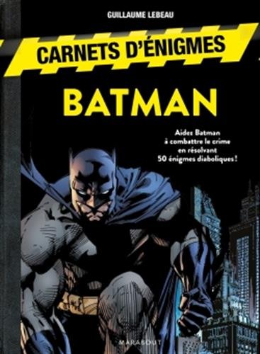 Couverture Carnet d'nigmes Batman 