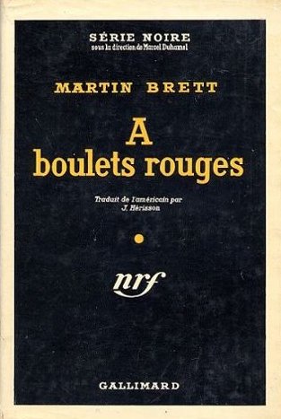 Couverture A boulets rouges Gallimard
