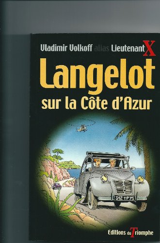 Couverture Langelot sur la Cte d'Azur Editions du Triomphe