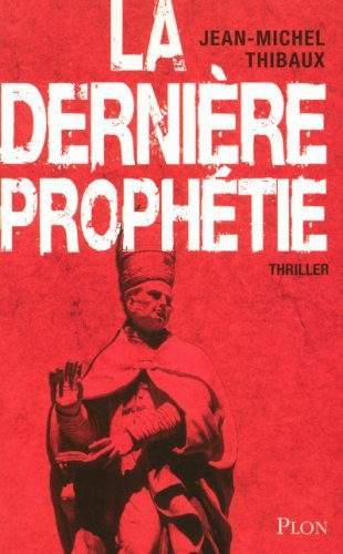 Couverture La Dernire Prophtie