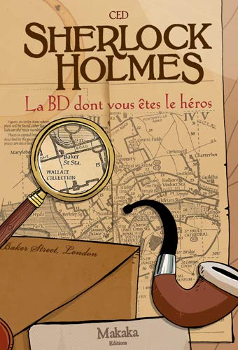 Couverture Sherlock Holmes - Livre 1 Makaka Editions