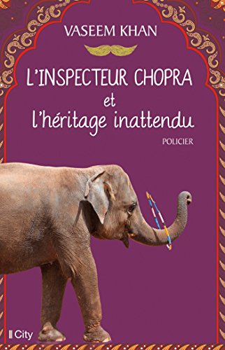 Couverture L'inspecteur Chopra et l'hritage inattendu