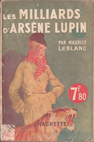 Couverture Les Milliards d'Arsne Lupin Hachette, 1941?, Reliure Amateur, Demi Simili Cuir A Coins, 189 Pg, in-12