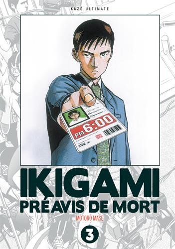 Couverture Ikigami tome 3 Kaz Manga
