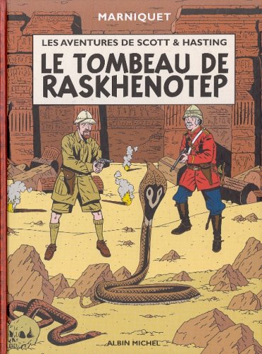 Couverture Le Tombeau de Raskhenotep Albin Michel