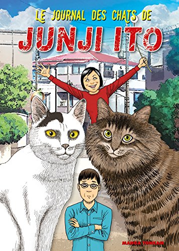 Couverture Le Journal des chats de Junji Ito Delcourt/Tonkam