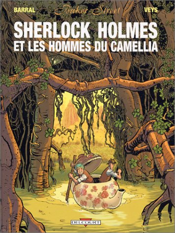 Couverture Sherlock Holmes et les hommes du camellia Delcourt