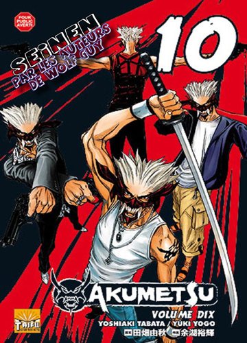 Couverture Akumetsu tome 10 Taifu Comics