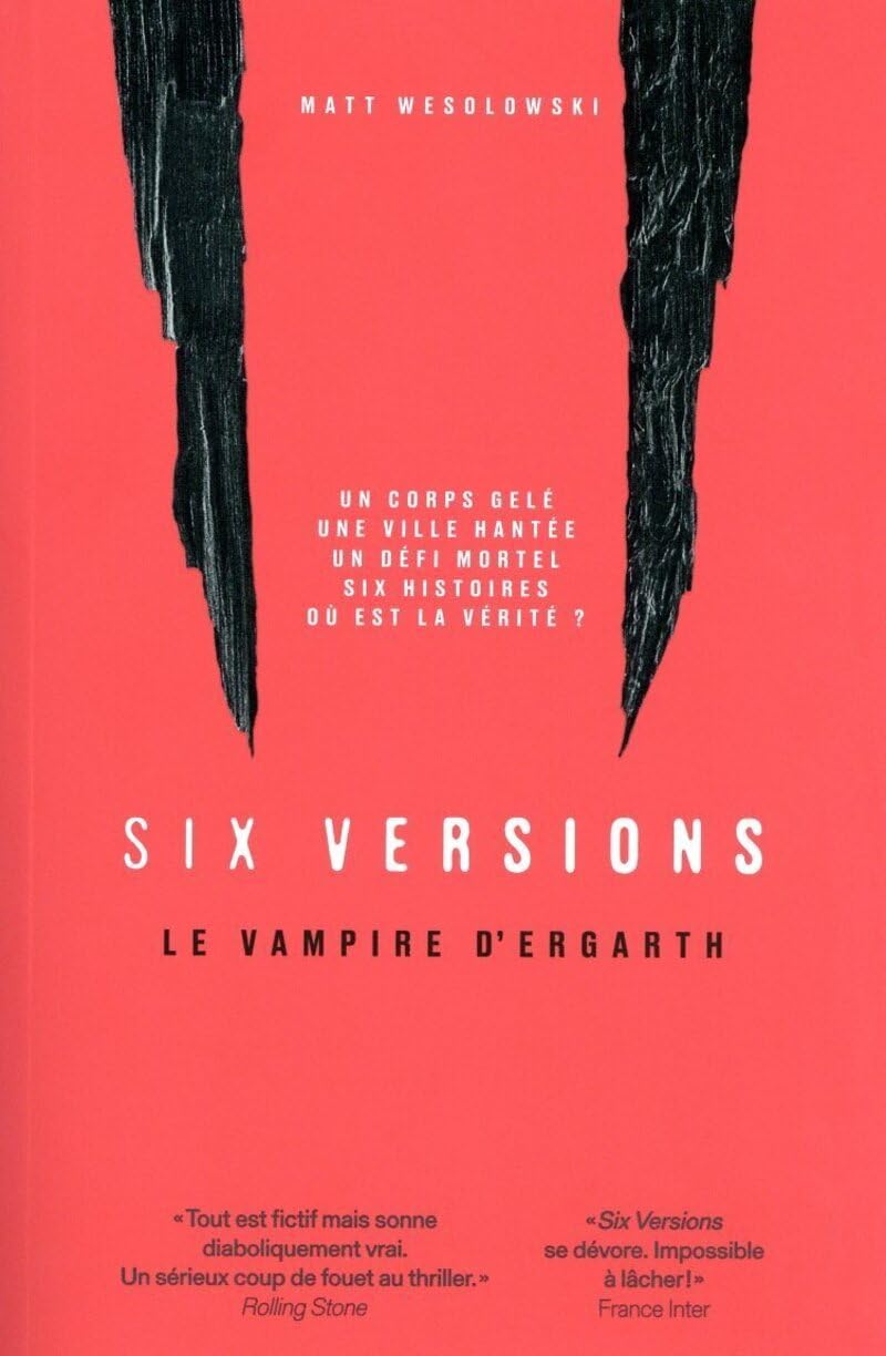 Couverture Le Vampire d'Ergath Les Arnes