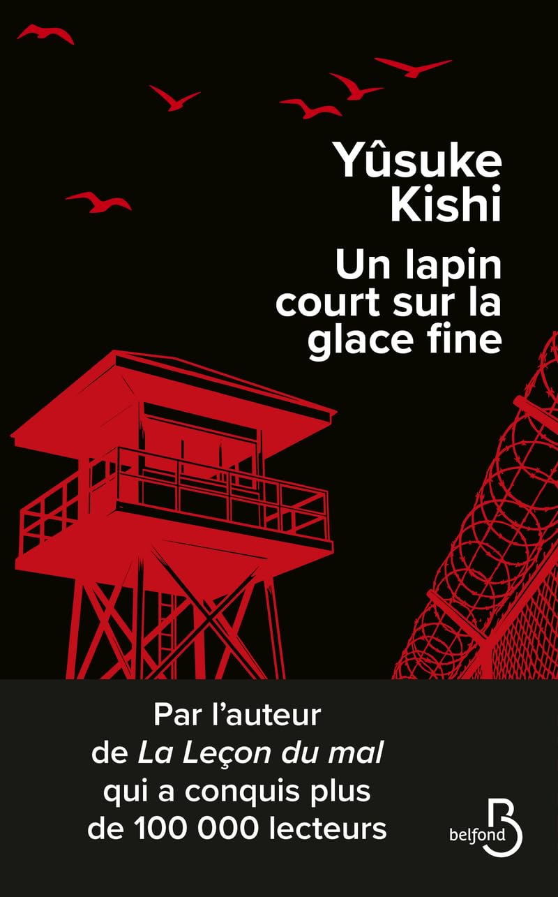 Couverture Un lapin court sur la glace fine