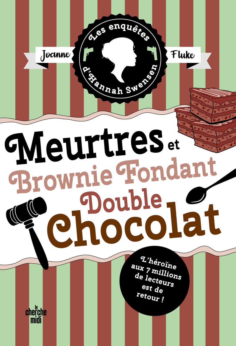 Couverture Meurtres et brownie fondant double chocolat