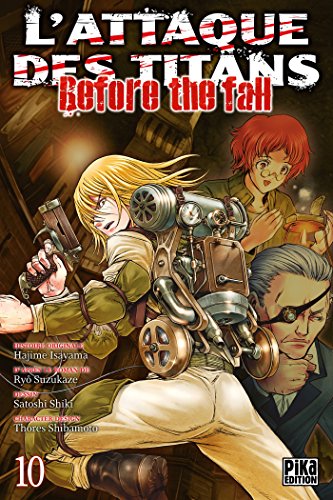 Couverture L'Attaque des Titans - Before the Fall tome 10 Pika