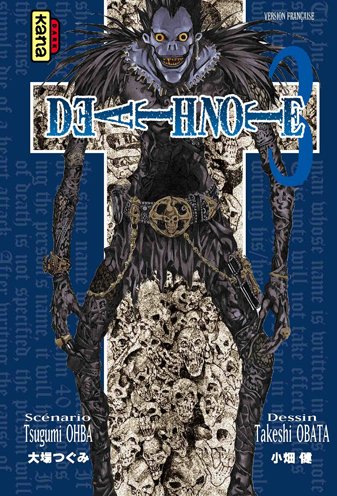 Couverture Death Note tome 3 Kana