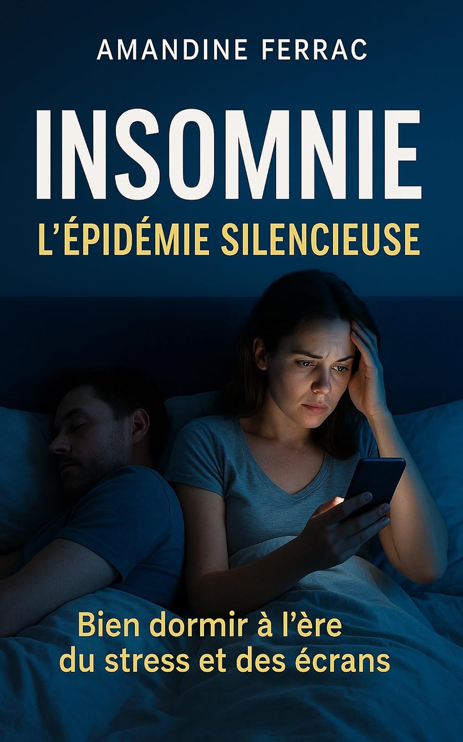 Couverture Insomnie - L��pid�mie silencieuse